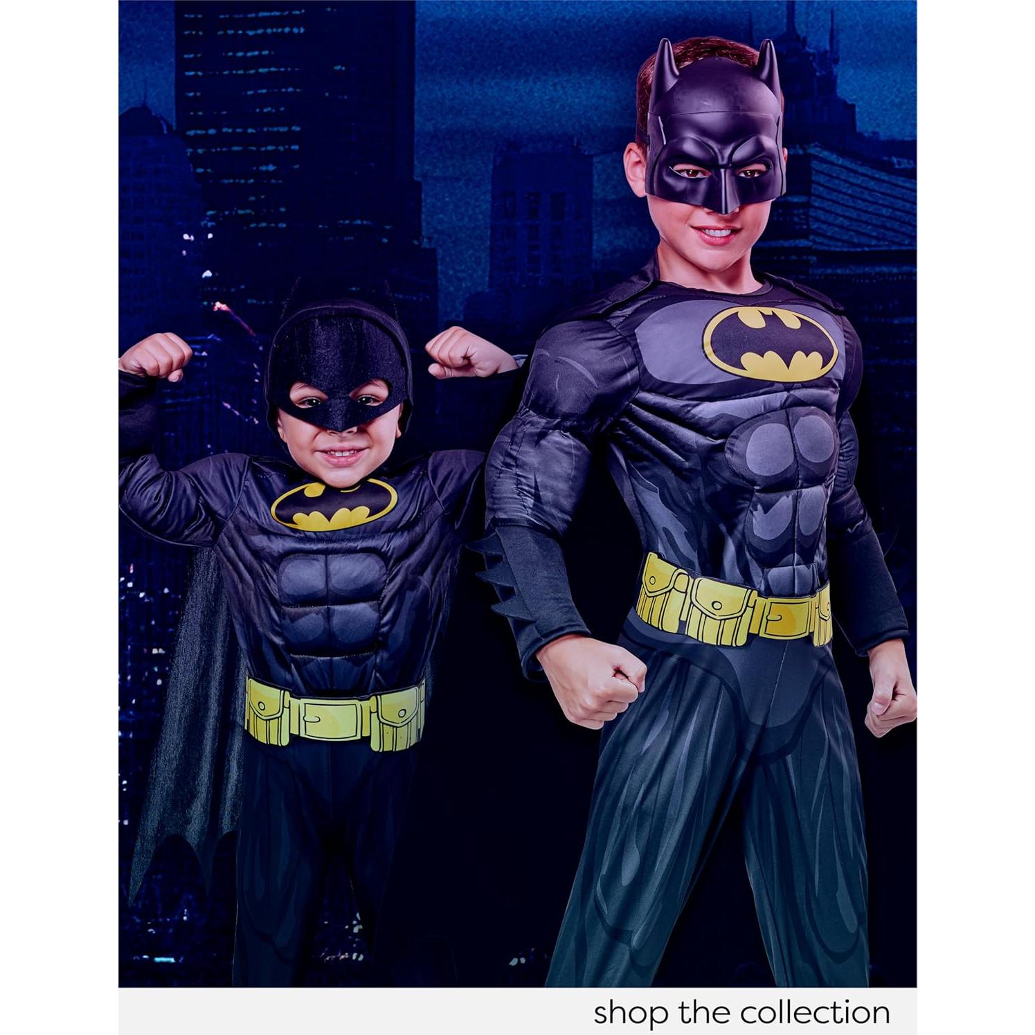 Disfraz Deluxe Batman Rubie's Niños 3-4 Años XS