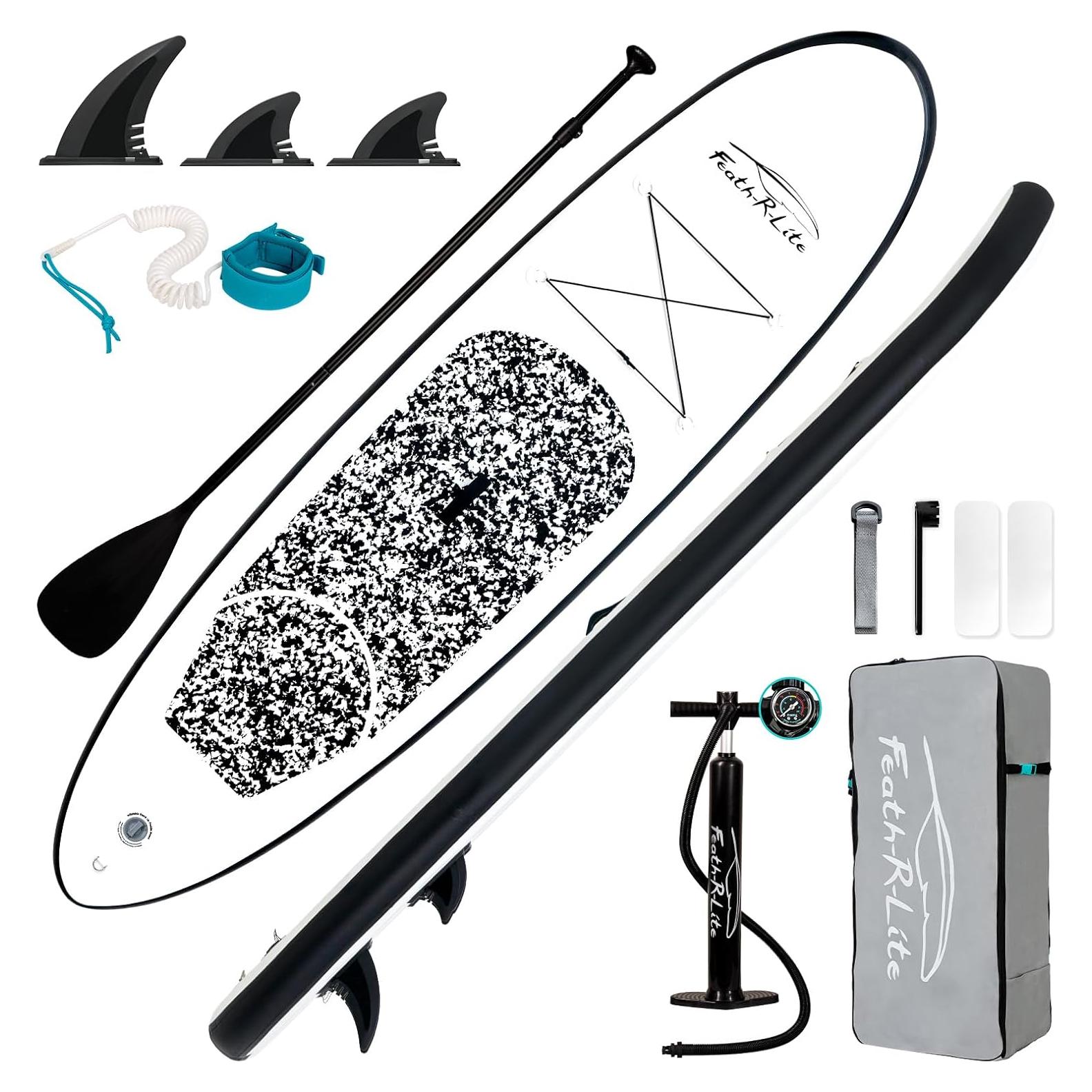Tabla de Paddle Inflable FEATH-R-LITE 3.05m x 0.76m para Todos