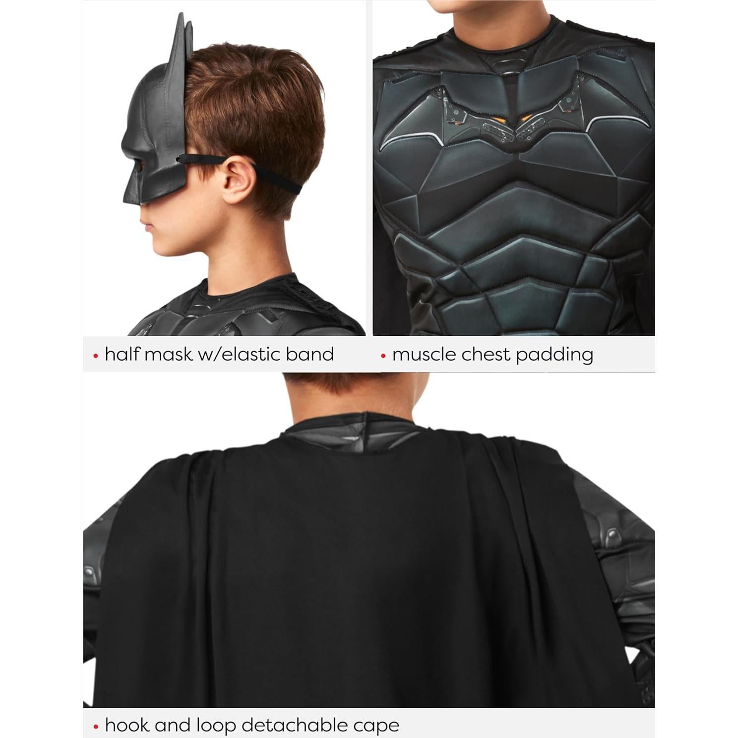 Disfraz Infantil Deluxe Batman Rubie's 3-4 Años