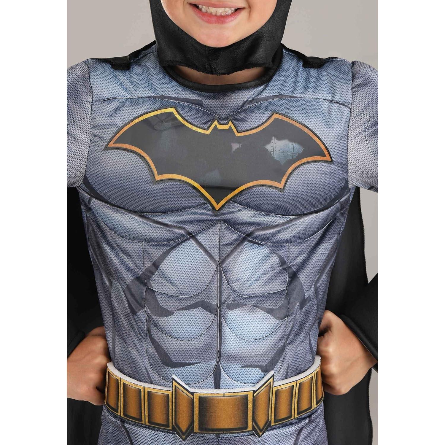 Disfraz Batman Deluxe para Niños Fun Costumes 3-6 Años