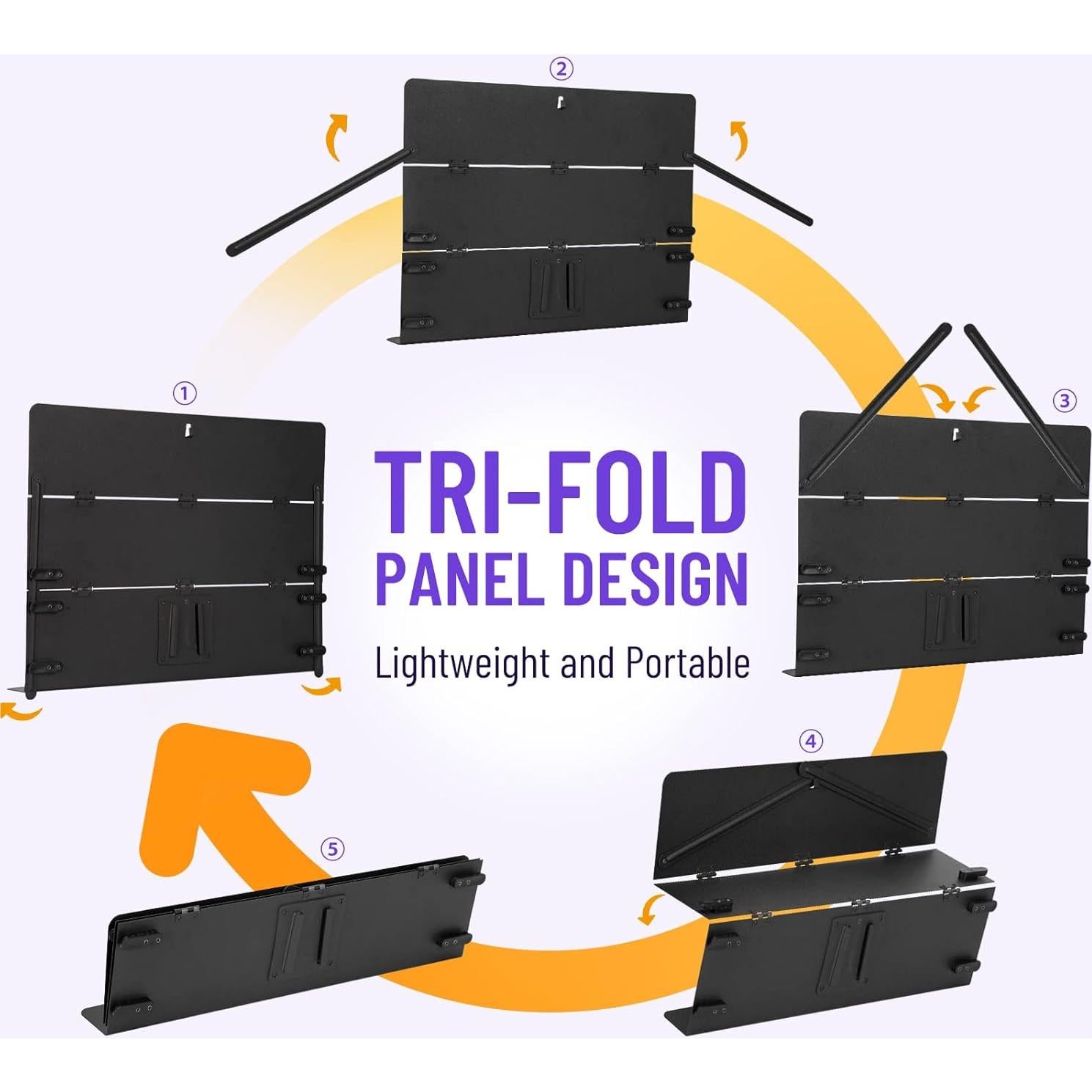 Soporte de Partituras Plegable CAHAYA CY0317 Altura Ajustable