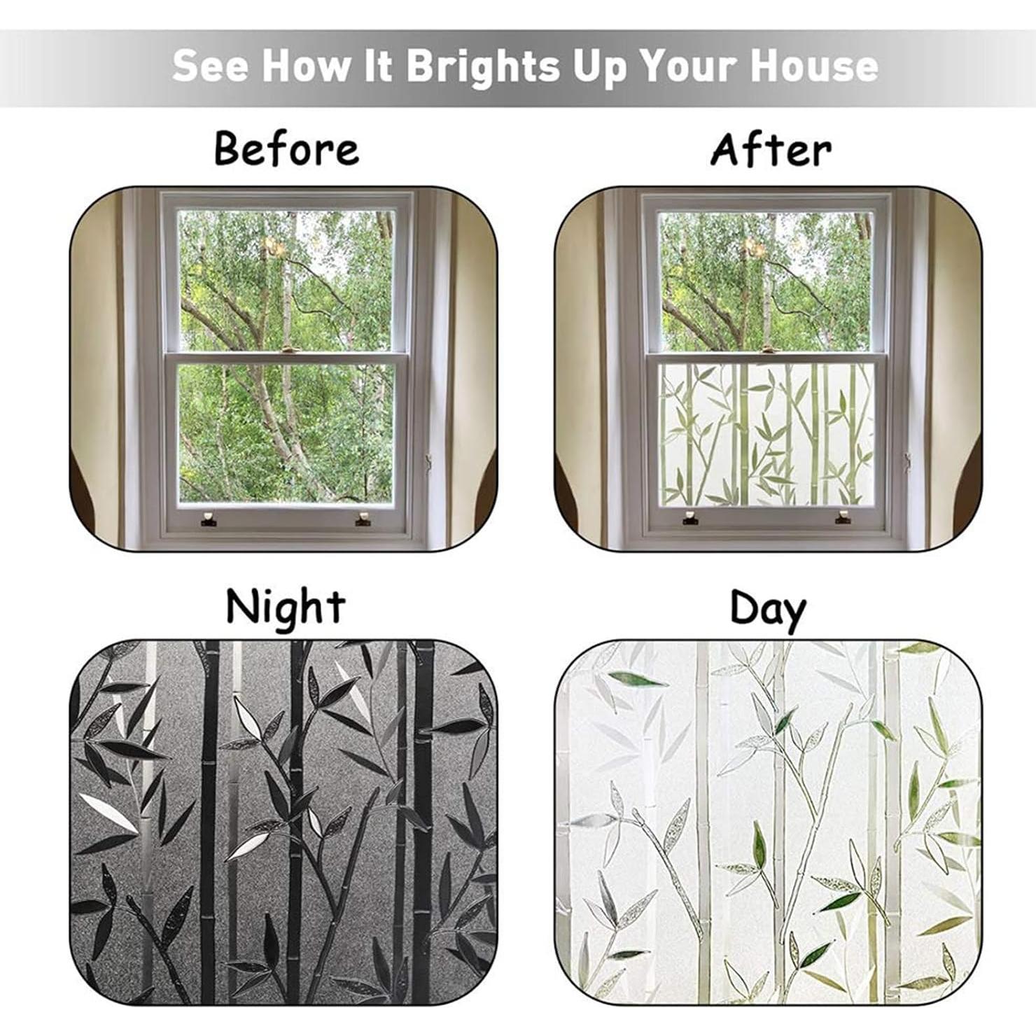 Película de Ventana LEMON CLOUD 30x200 cm Anti-UV Decorativa