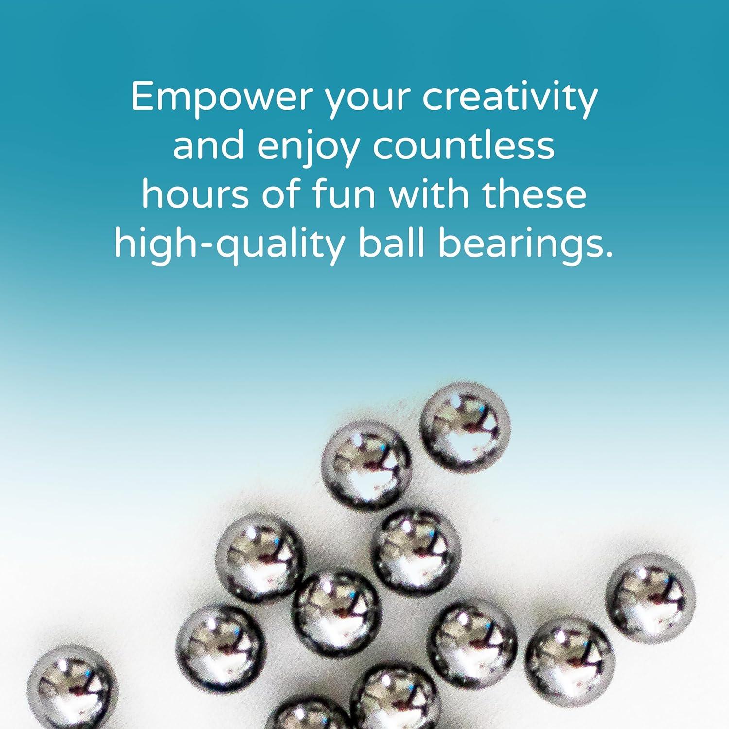 Bolas de Acero Cromado Cuatro Hermanos 10 Unidades 1.27 cm