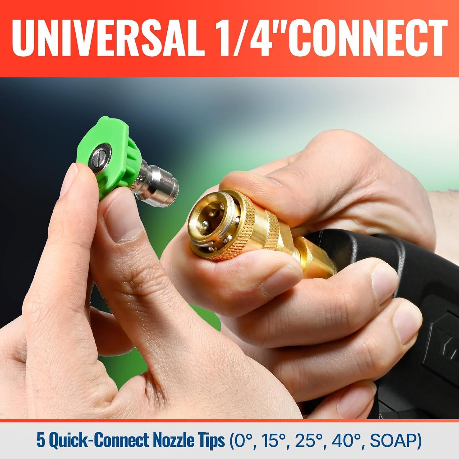 Pistola de Lavado a Presión YAMATIC Corta 4000 PSI M22