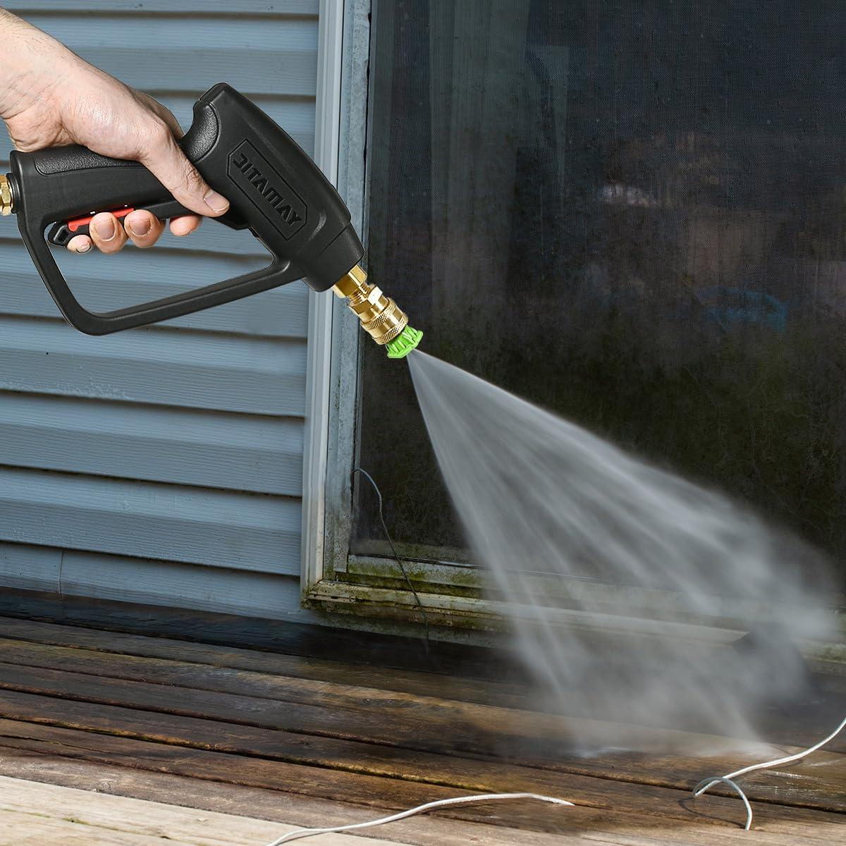 Pistola de Lavado a Presión YAMATIC Corta 4000 PSI M22