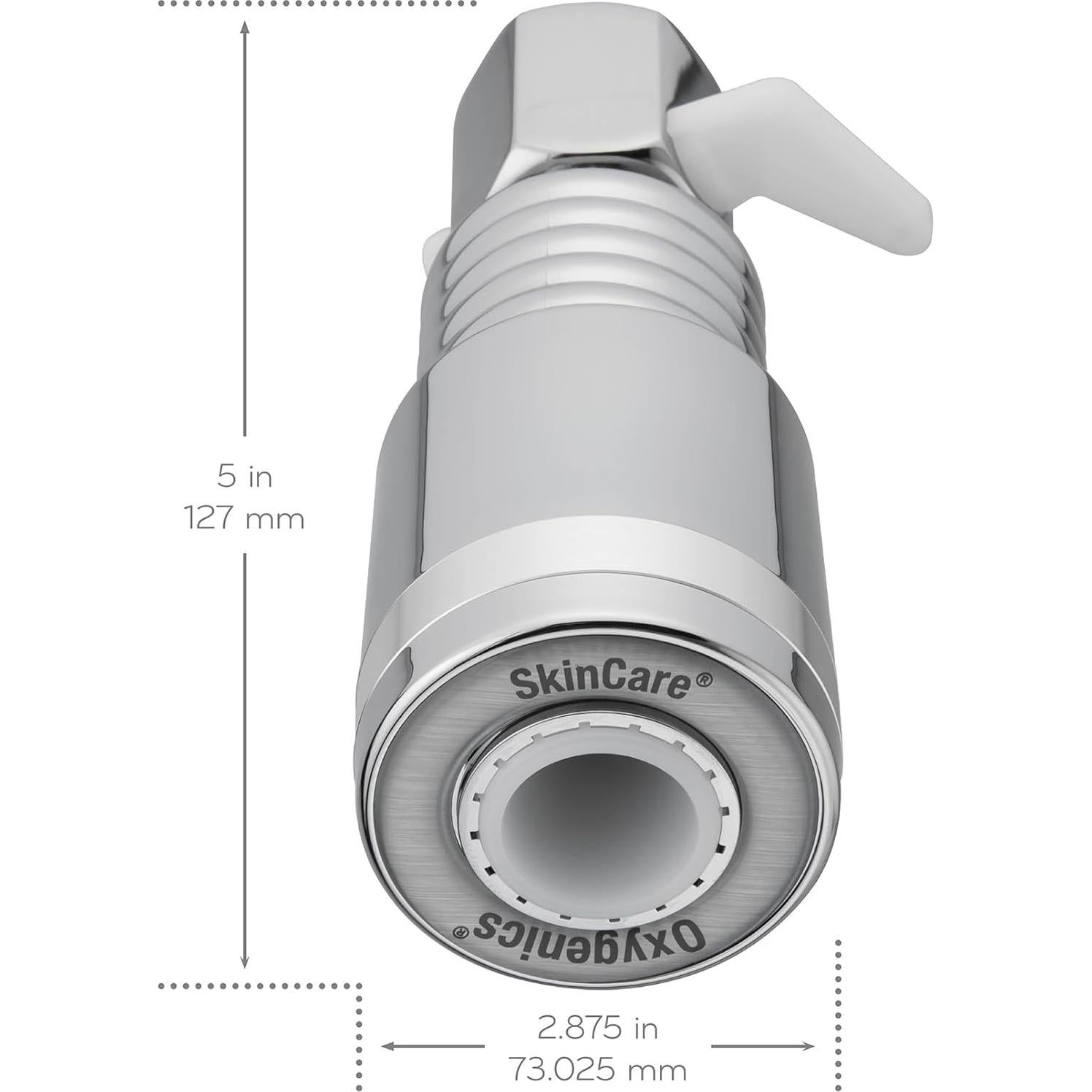 Cabezal de Ducha Fijo Oxygenics SkinCare Cromo 1.5 GPM