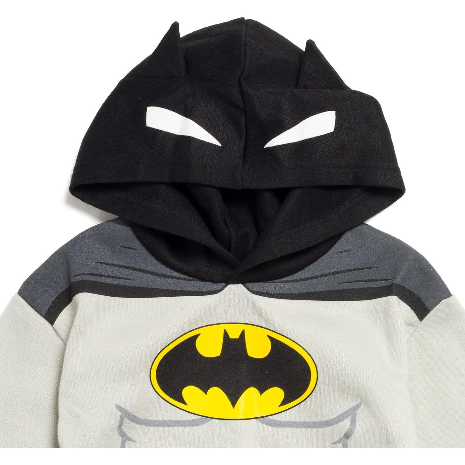 Sudadera con Capucha y Pantalones DC Comics Superman Batman 5T