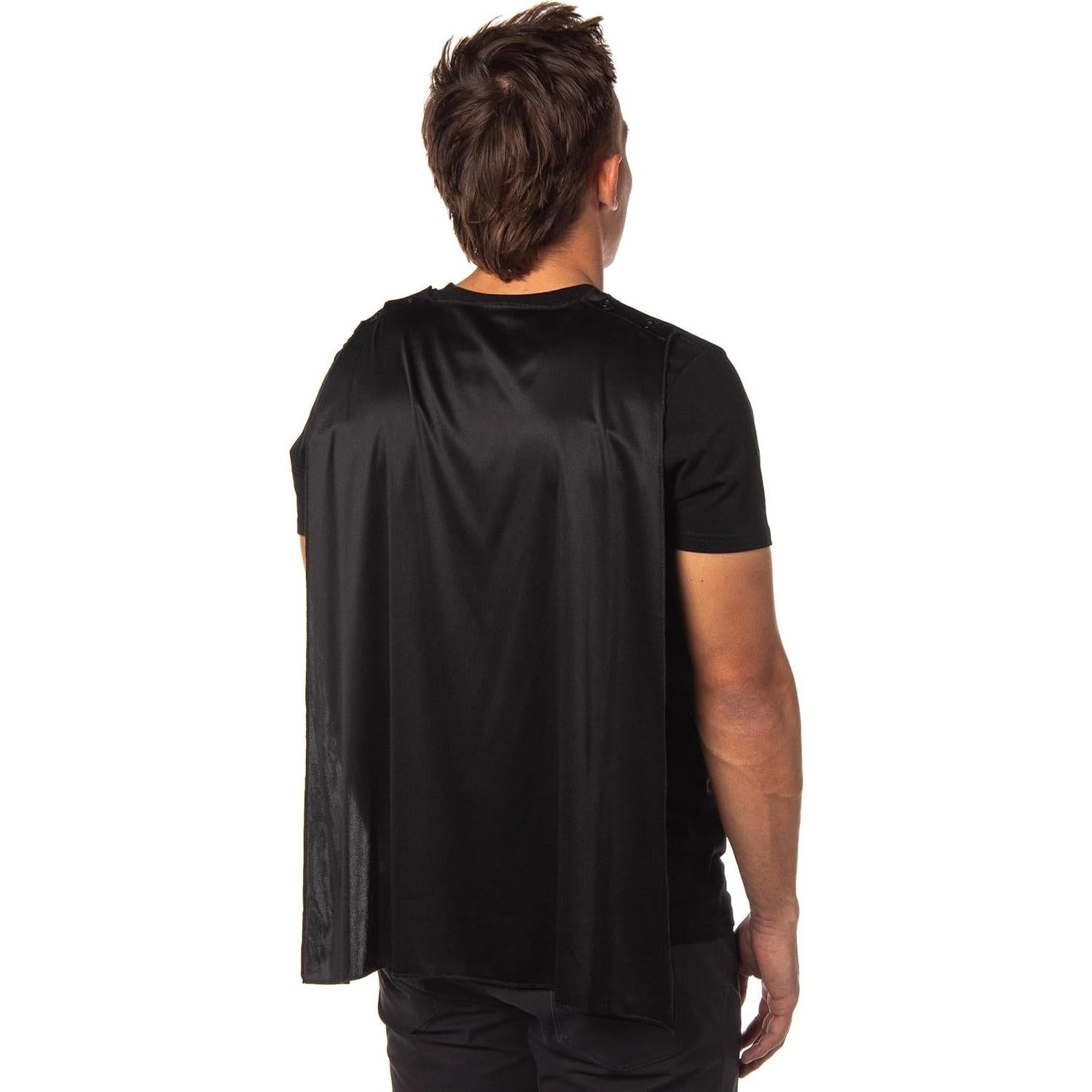 Camisa disfraz Batman DC Comics con capa desmontable