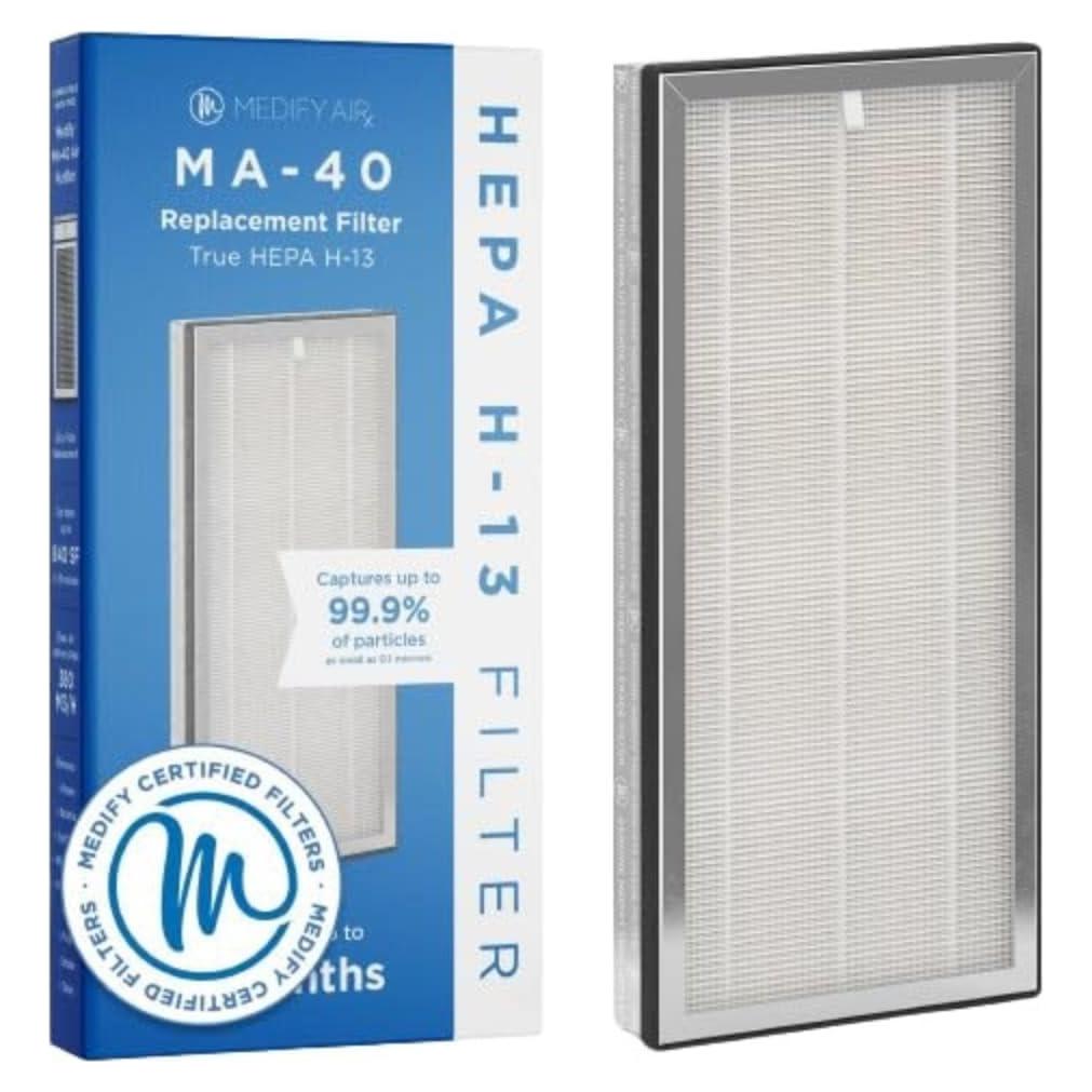 Filtro de Reemplazo Medify Air MA-40E H13 HEPA 3 en 1