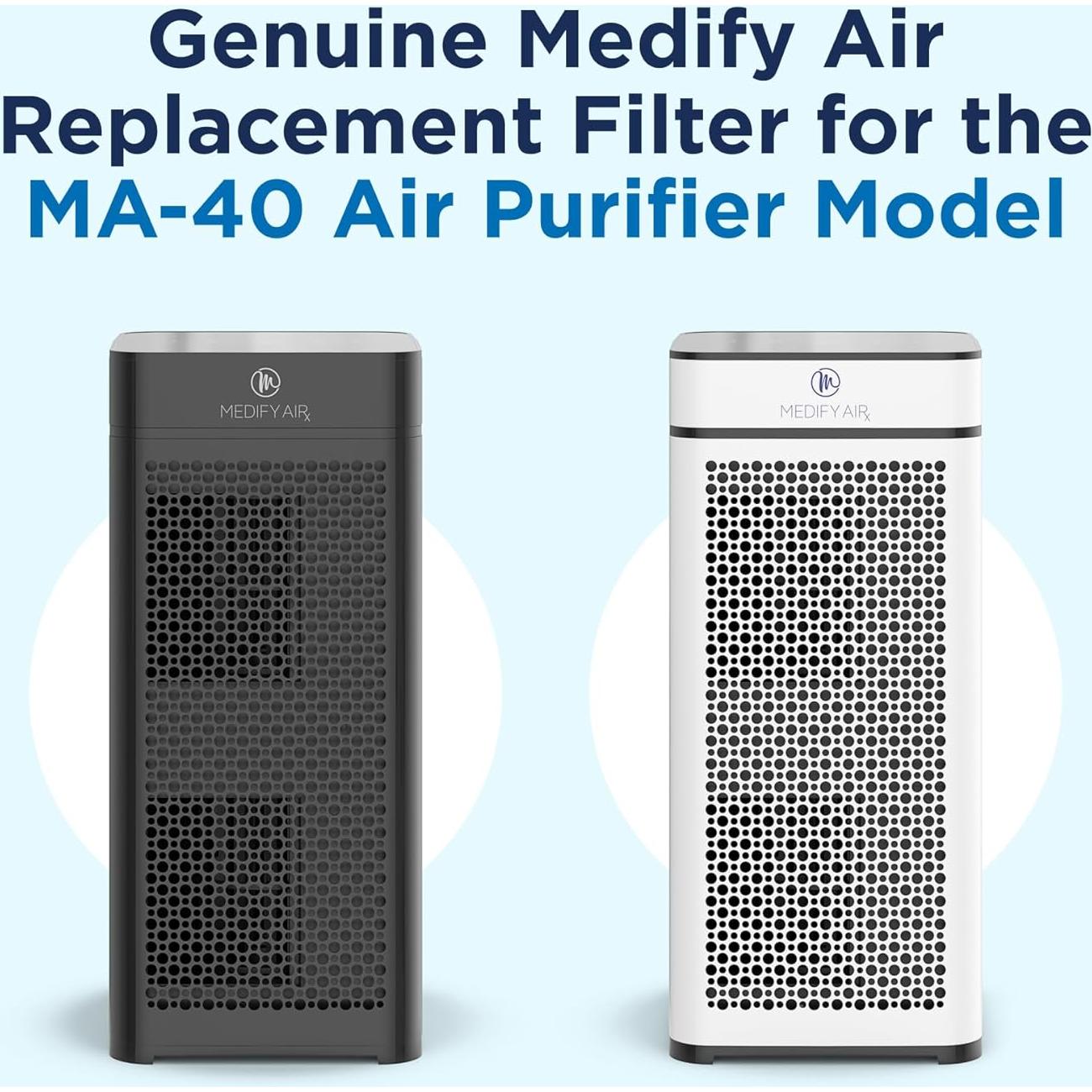 Filtro de Reemplazo Medify Air MA-40E H13 HEPA 3 en 1