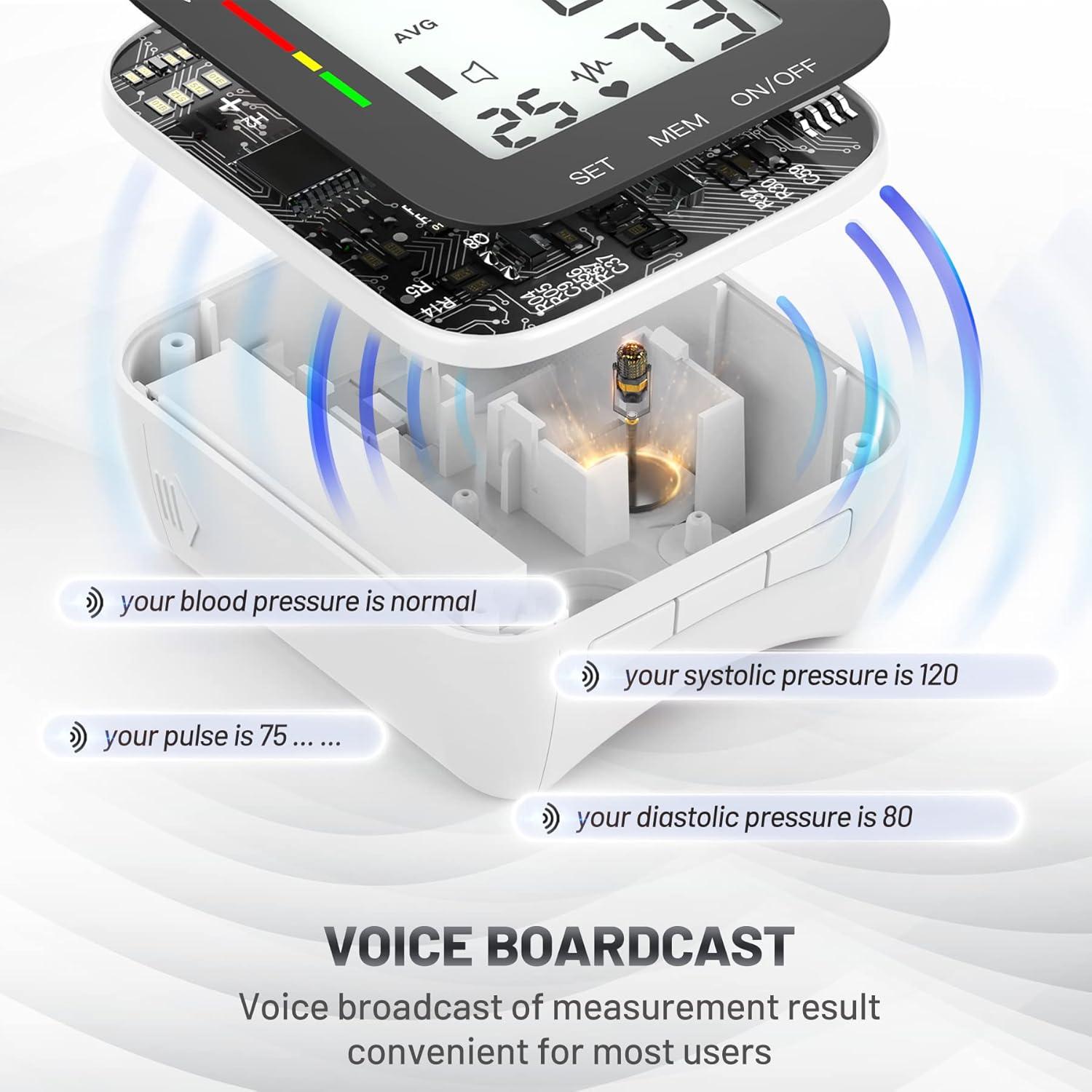 Monitor de Presión Arterial Automático W1681 con Pantalla LCD