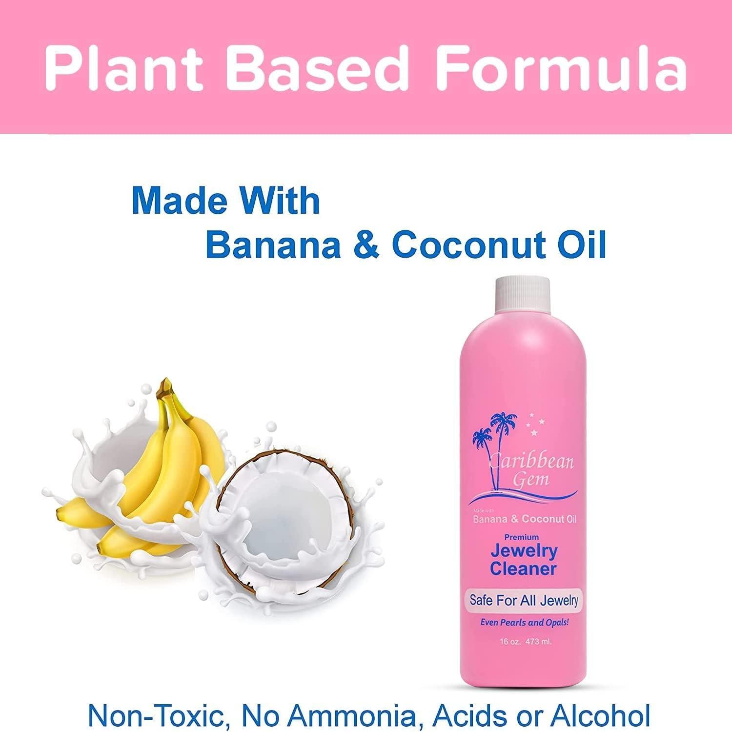 Limpiador de Joyería Natural Caribbean Gem 473ml + Paño