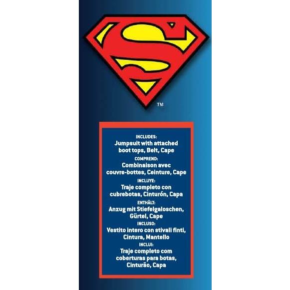 Disfraz de Superman para Niños Rubies DC Comics 3+ Años