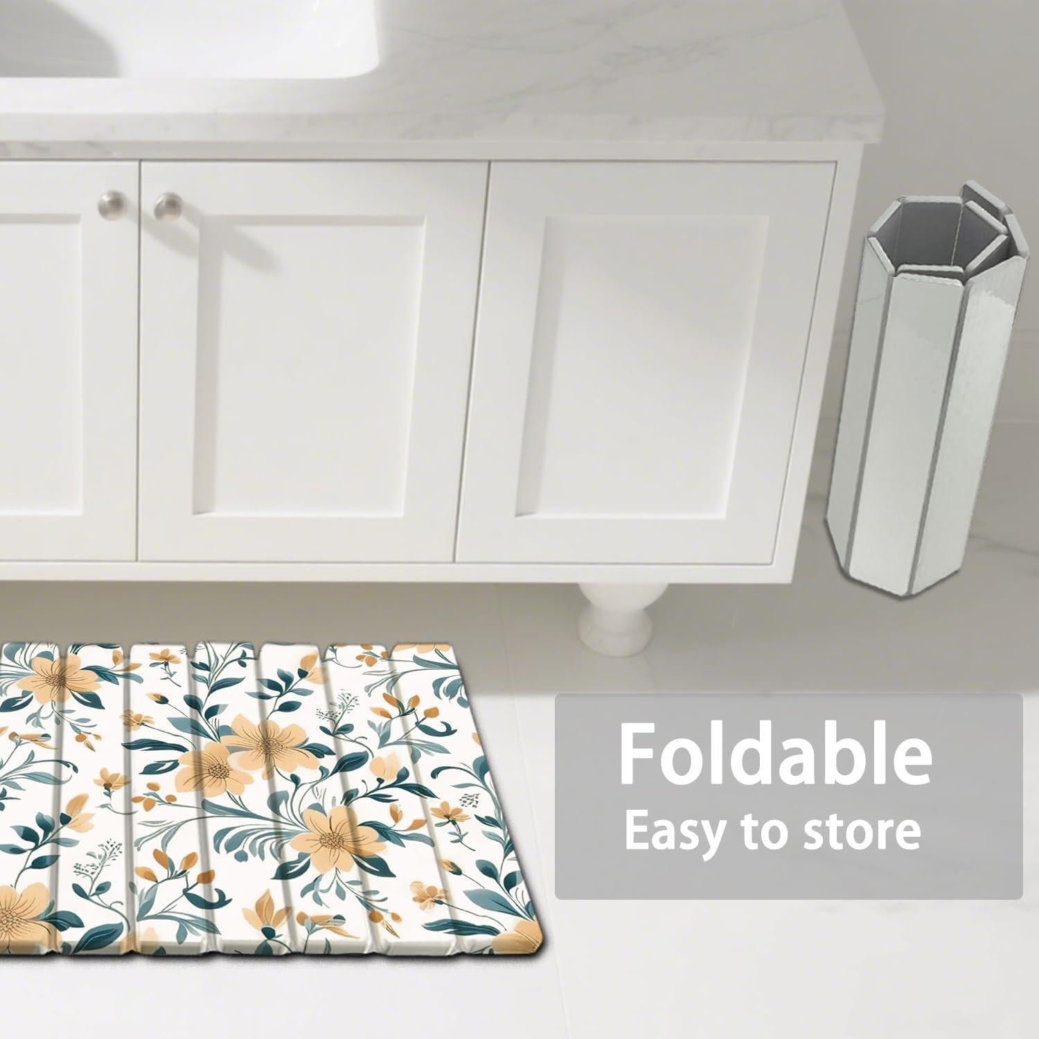 Alfombra de Baño Antideslizante Forever Song 61x40.6cm Diatomita