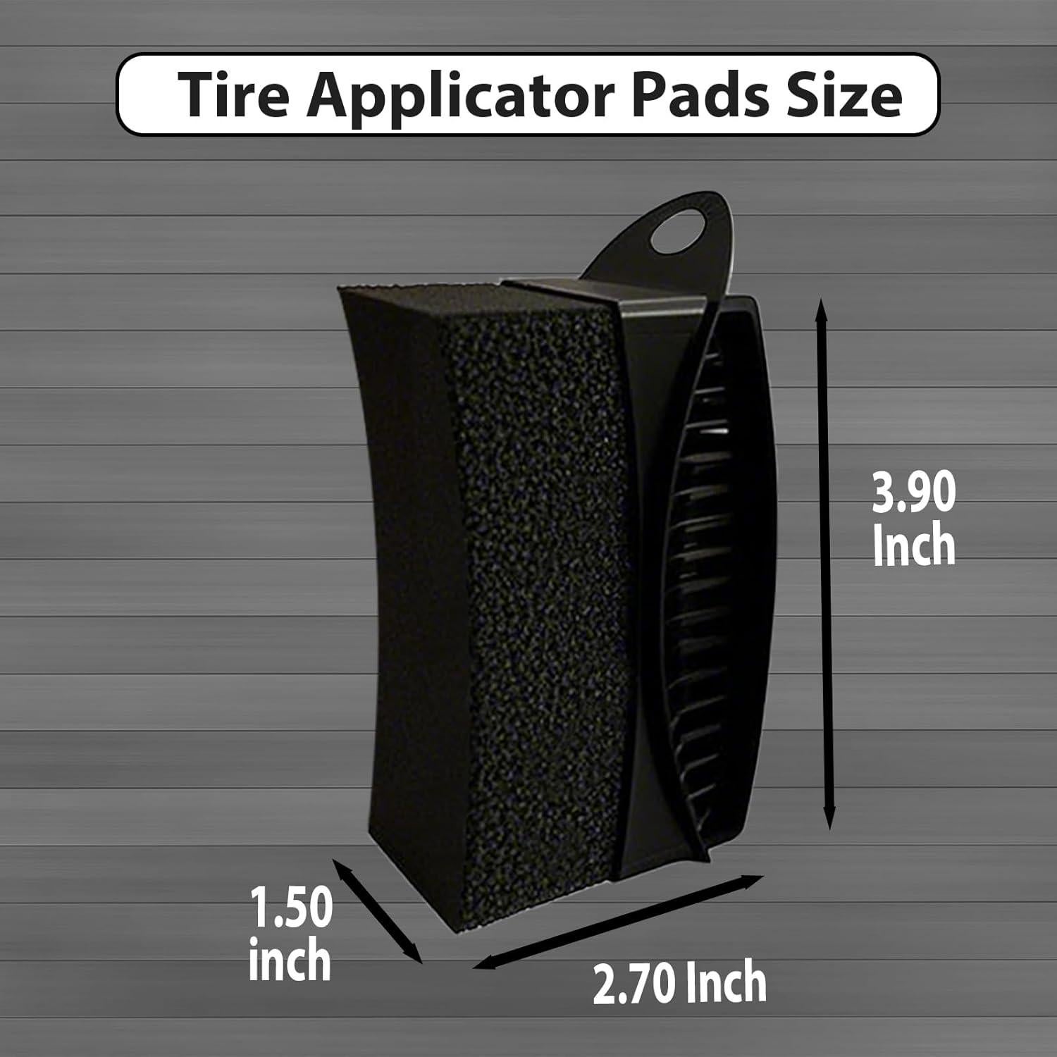 2 Almohadillas Aplicadoras de Brillo para Neumáticos RXALASKA