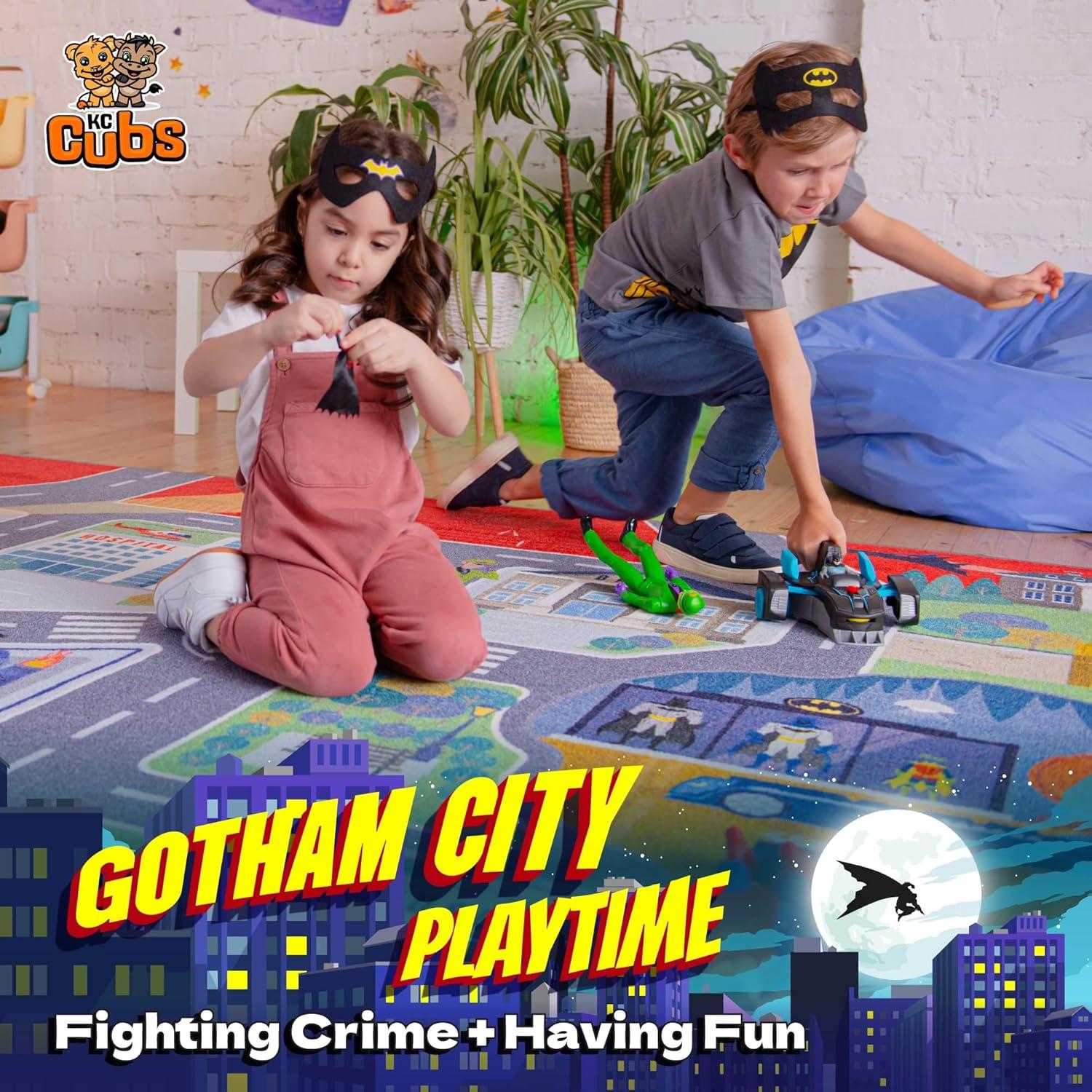 Alfombra Educativa KC Cubs Batman Gotham 99x150 cm