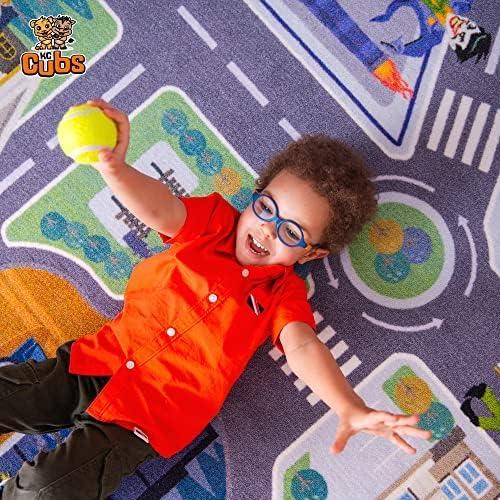 Alfombra Educativa KC Cubs Batman Gotham 99x150 cm