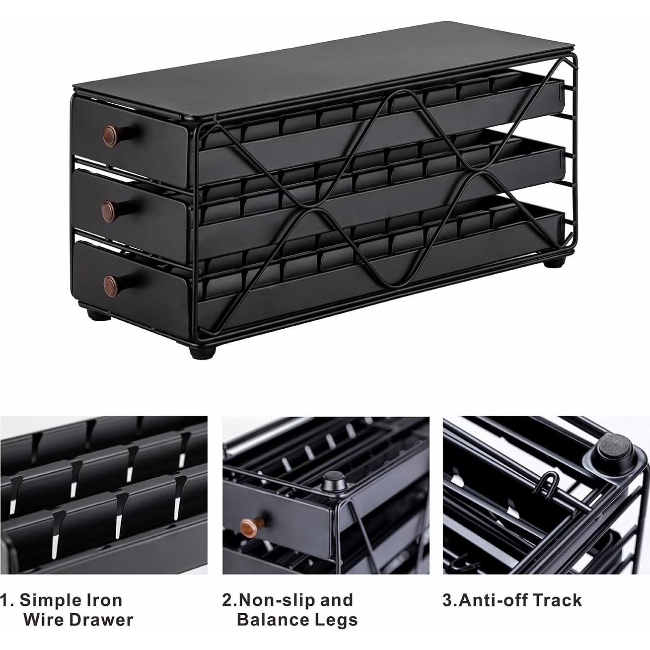 Soporte para Cápsulas de Café ZCDCP 3 Niveles Organizador