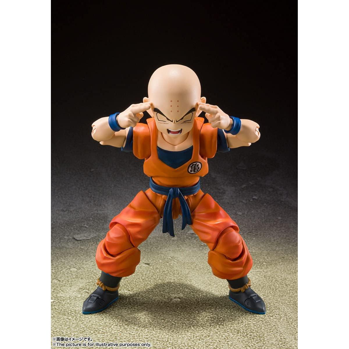 Figura de acción S.H.Figuarts Krillin Bandai 15 años Dragon Ball Z