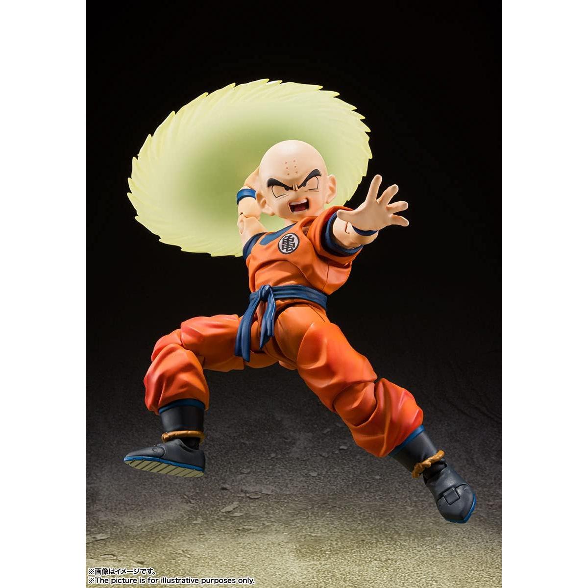 Figura de acción S.H.Figuarts Krillin Bandai 15 años Dragon Ball Z