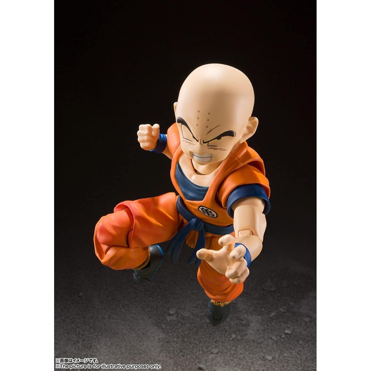 Figura de acción S.H.Figuarts Krillin Bandai 15 años Dragon Ball Z