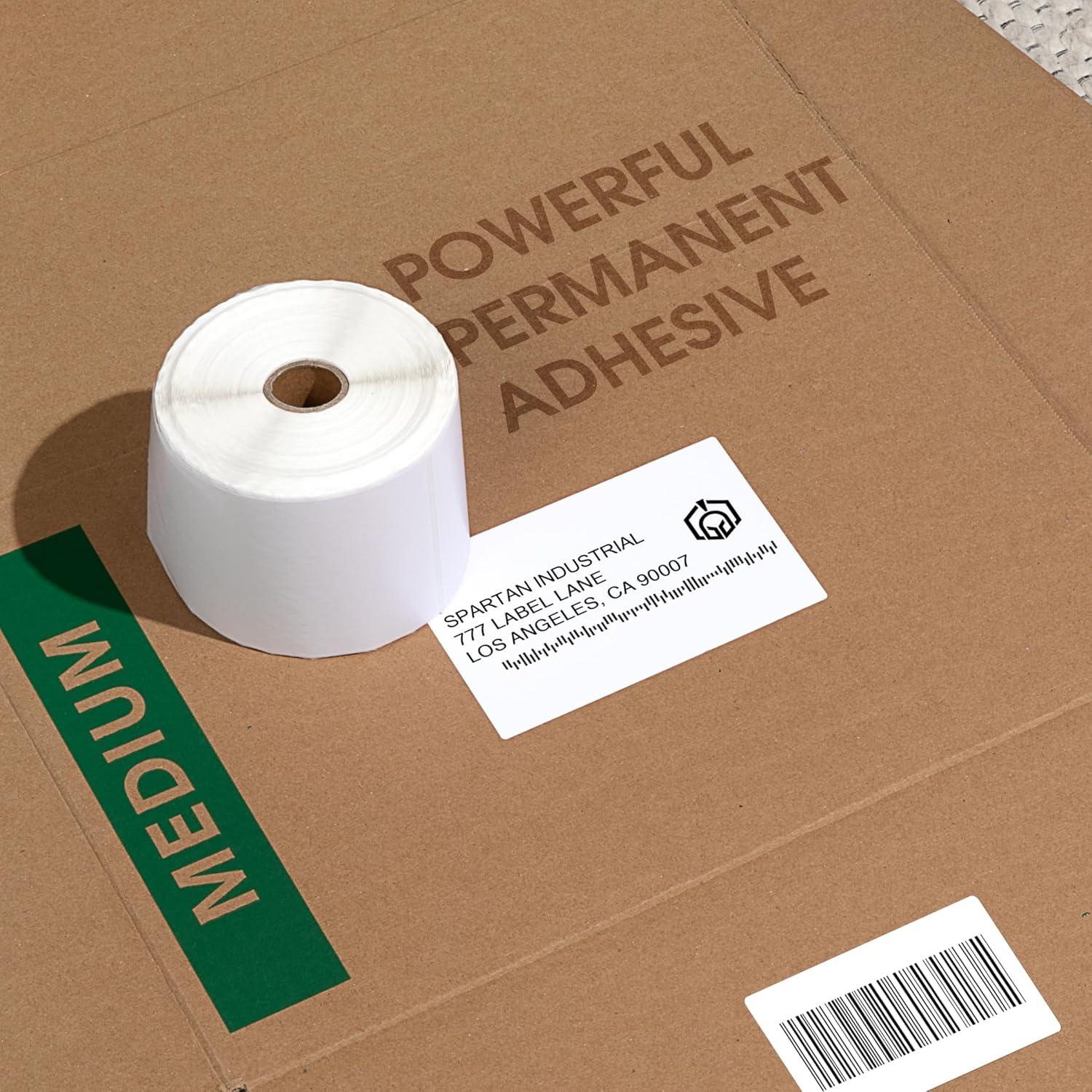 Etiquetas Térmicas Directas Spartan Industrial 38.1x25.4mm - 10 Rollos