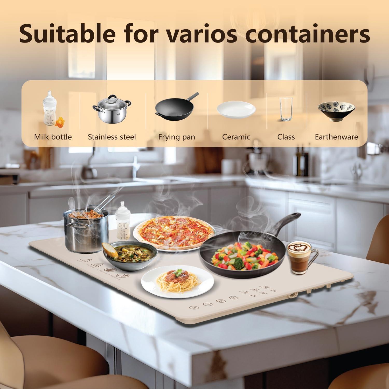 Alfombrilla Calentadora Eléctrica Warminary 60x40cm IP67 3 Niveles