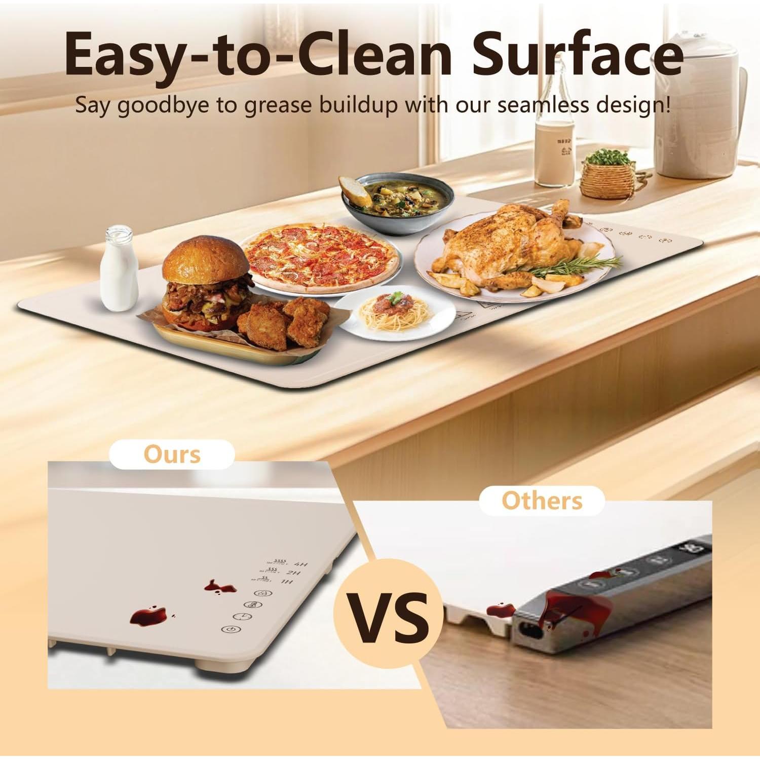 Alfombrilla Calentadora Eléctrica Warminary 60x40cm IP67 3 Niveles