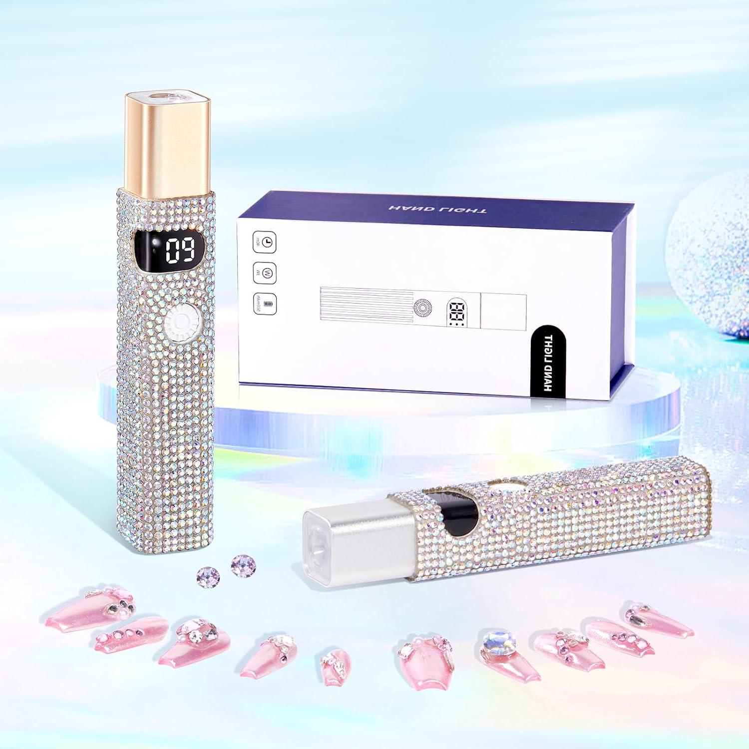 Luz UV de Mano CHRISTINE SHELLY Mini Lámpara LED Recargable