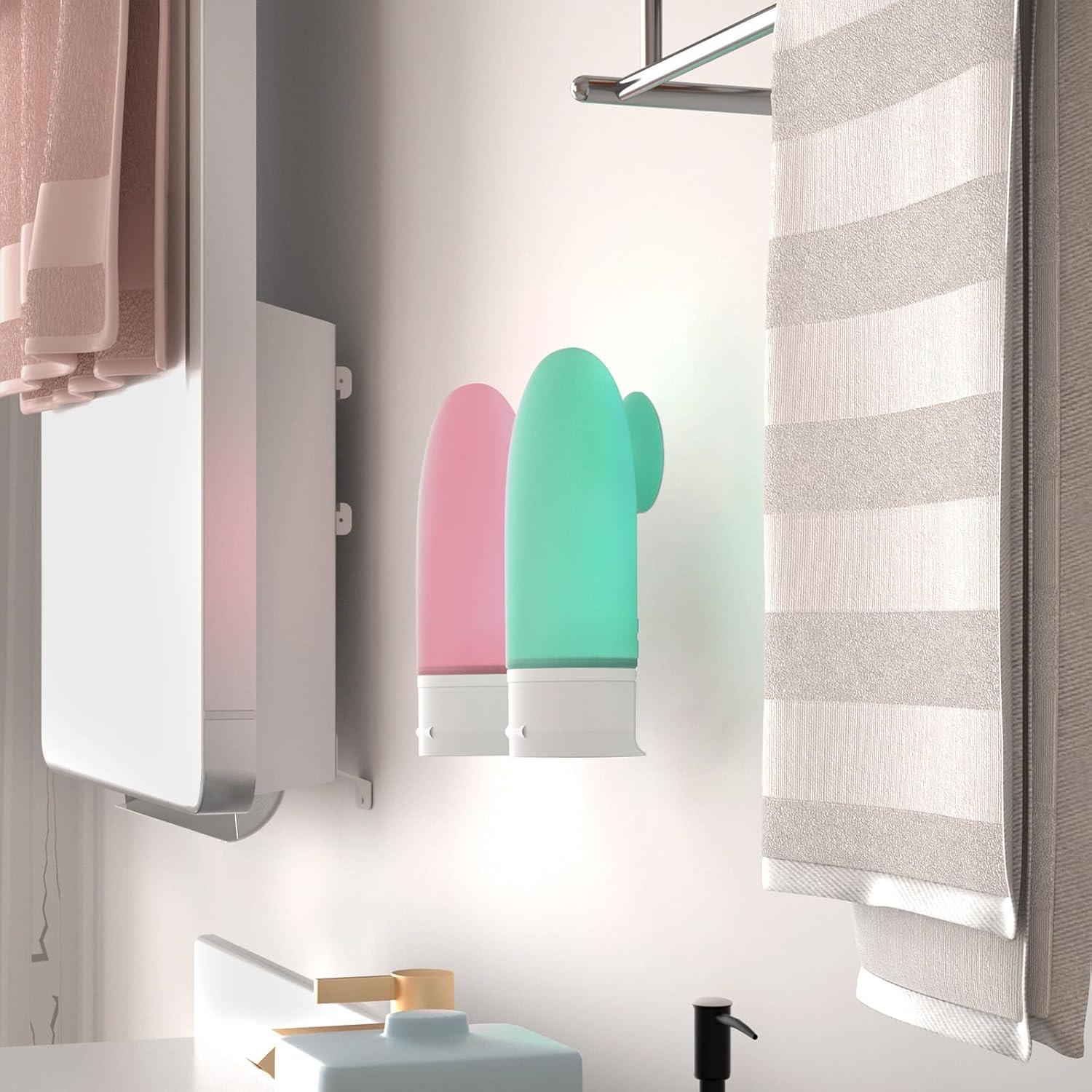 Set de 14 Botellas de Viaje LilyAbeille 60ml Silicona A Prueba de Fugas