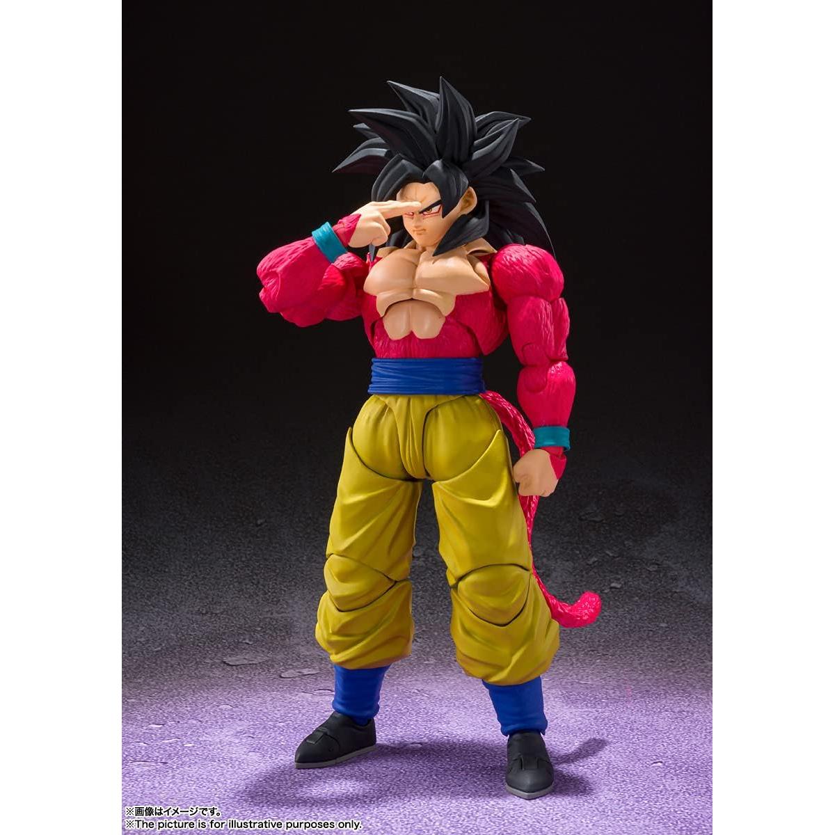 Figura S.H.Figuarts Super Saiyan 4 Goku Bandai 12.7cm
