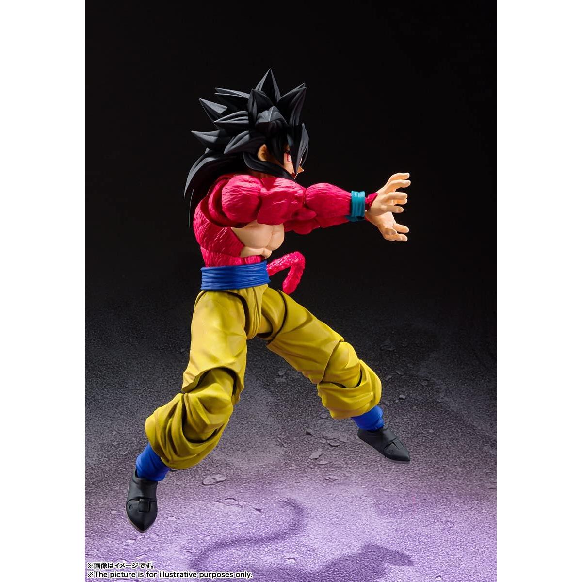 Figura S.H.Figuarts Super Saiyan 4 Goku Bandai 12.7cm