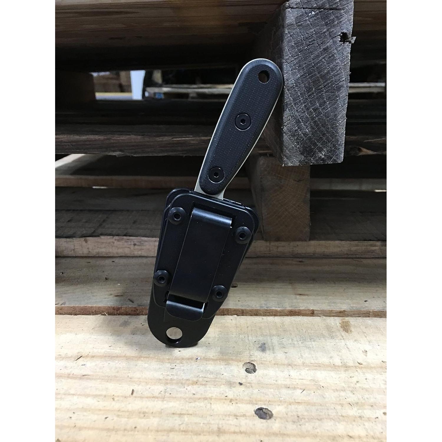 Cuchillo ESEE Izula-DT Acero Carbono 15.88 cm Mango G10 Negro