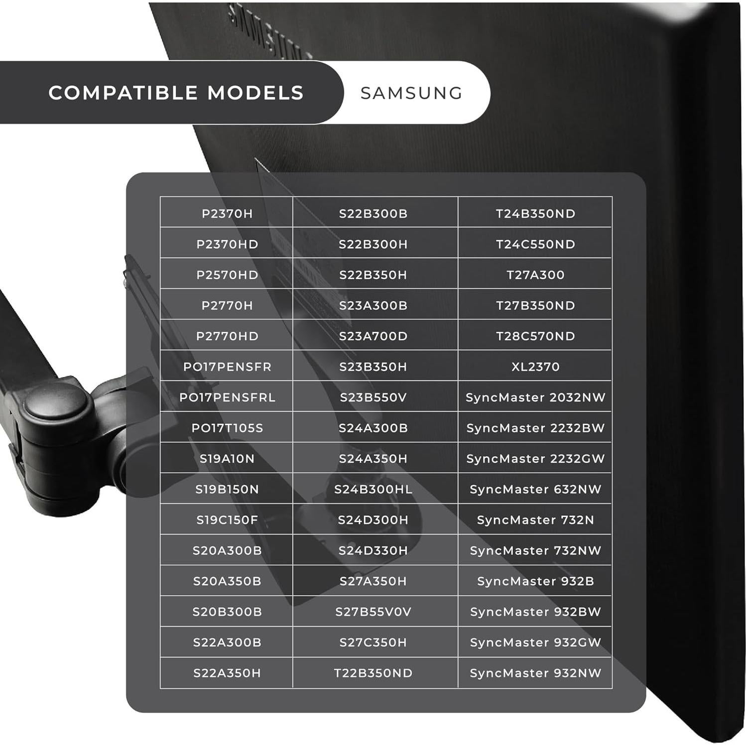 Adaptador VESA HumanCentric para Monitores Samsung 101-1011