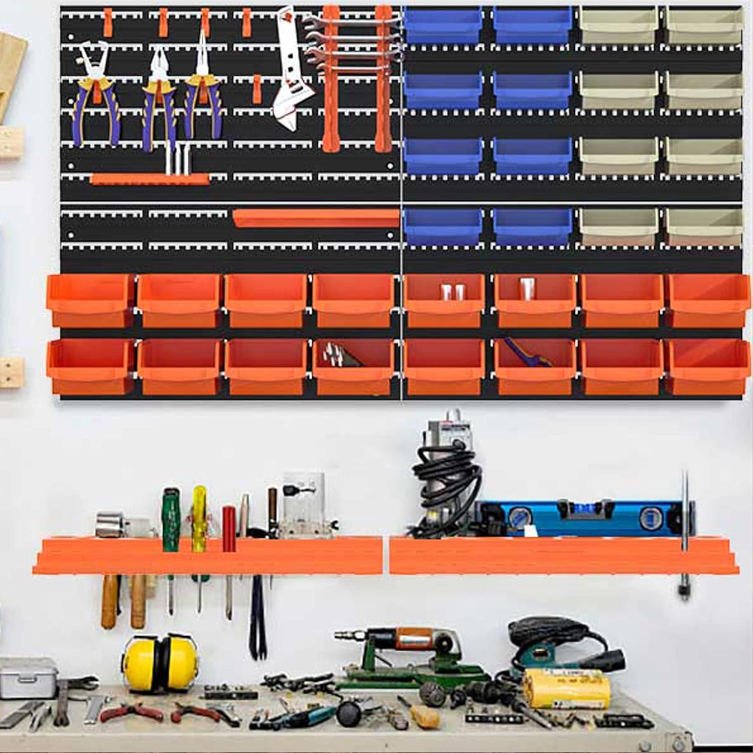 Organizador de Herramientas Montado en Pared 52PCS Reliancer