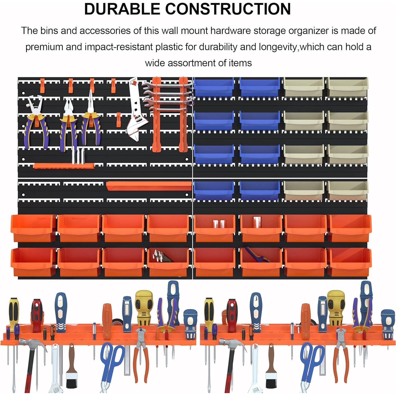 Organizador de Herramientas Montado en Pared 52PCS Reliancer