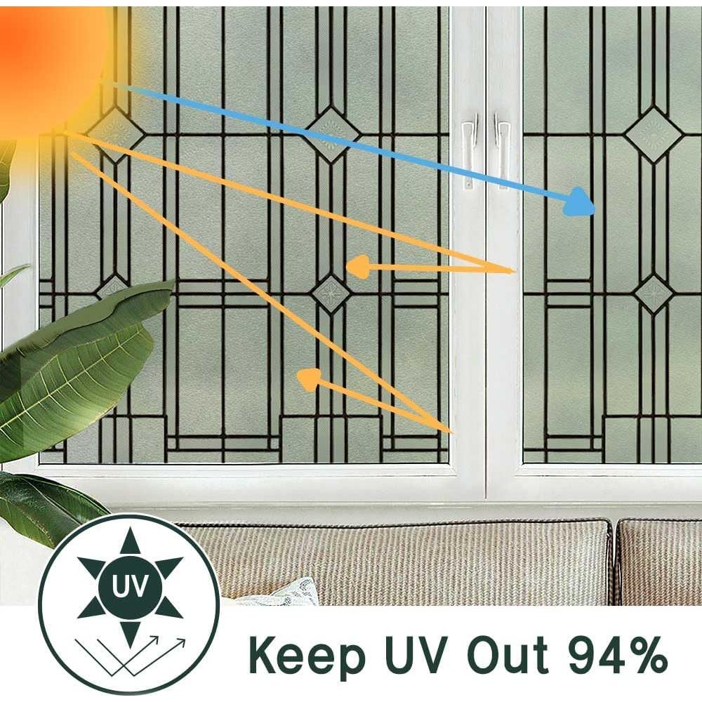 Película Adherente Estática BEAUS TILE 95x62cm Protección UV