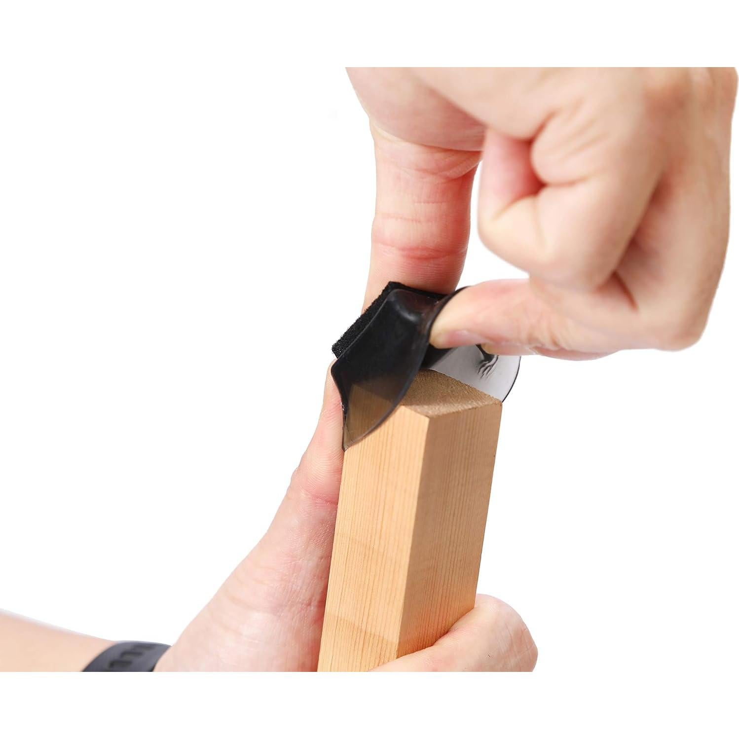 Tapas de patas de silla Furnigear 3.18 cm con fieltro - 20 unidades