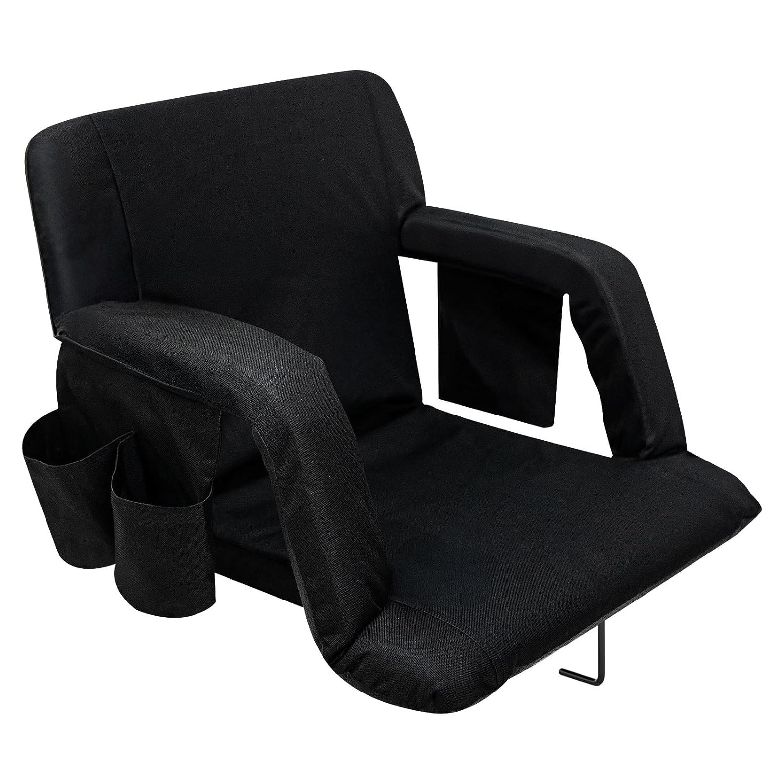 Silla de Estadio Hmlinktt Plegable con Respaldo y Cojín