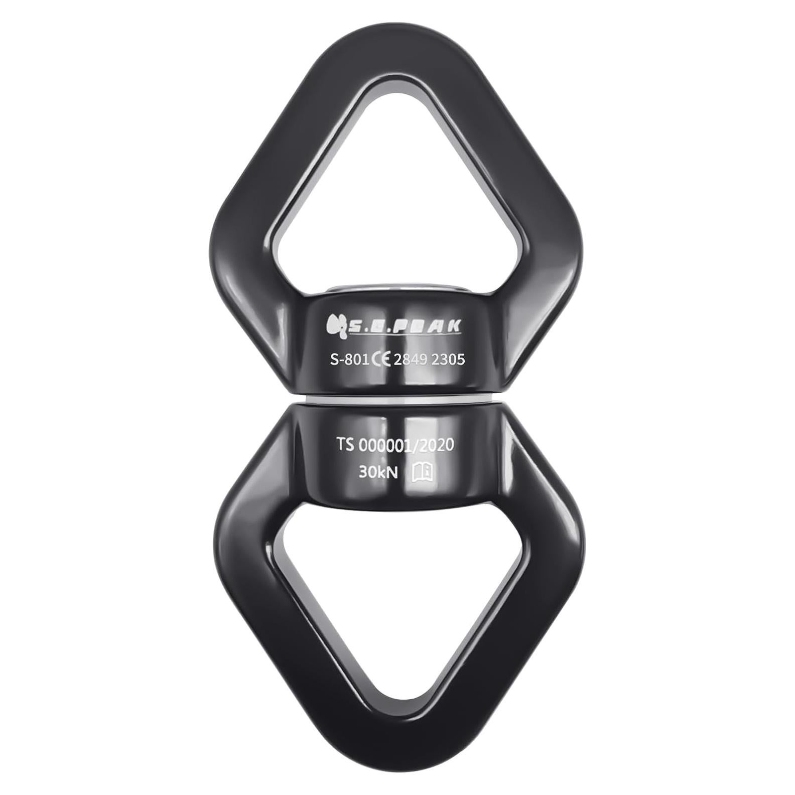 Gancho Giratorio 30kN S.E.PEAK Certificado CE para Columpio