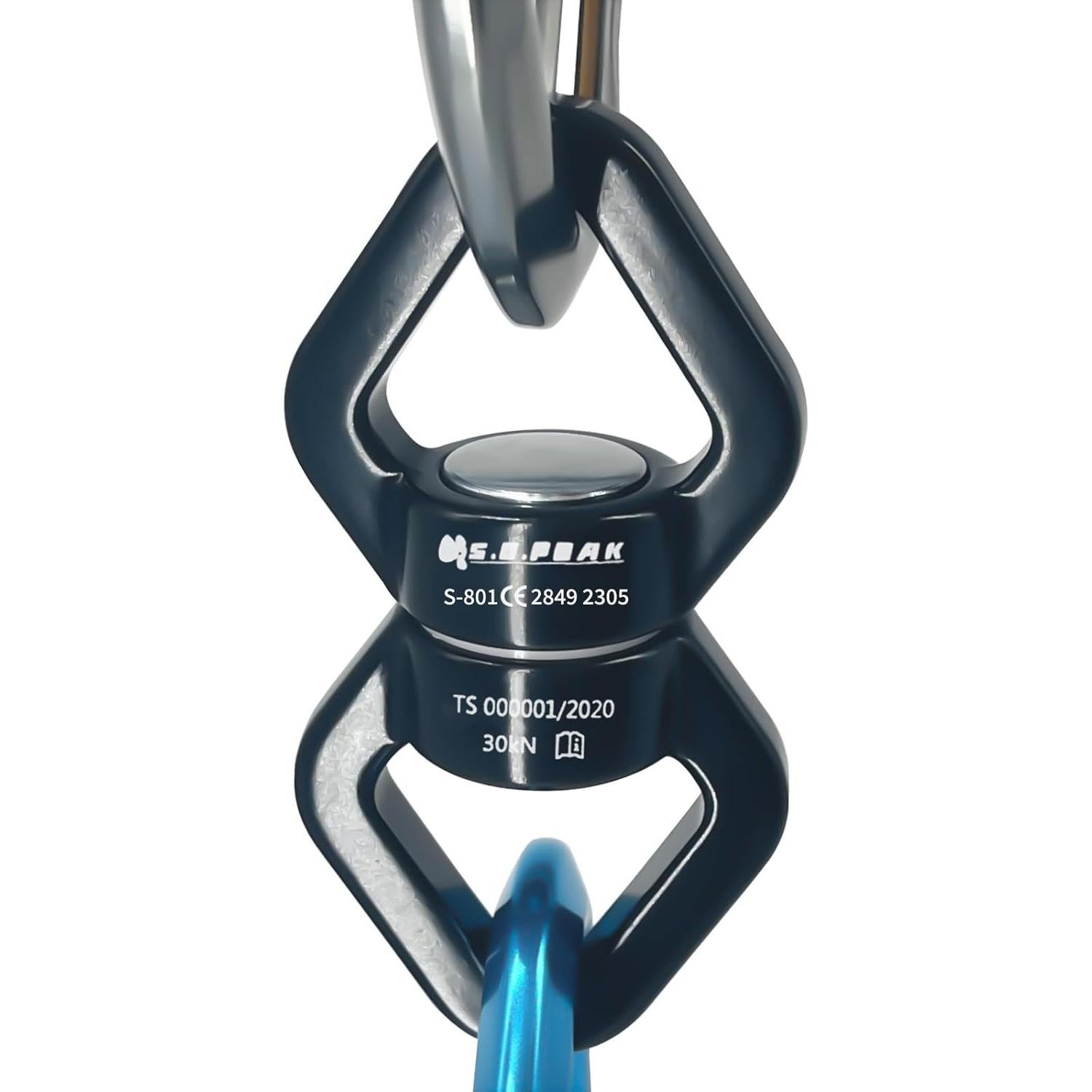 Gancho Giratorio 30kN S.E.PEAK Certificado CE para Columpio