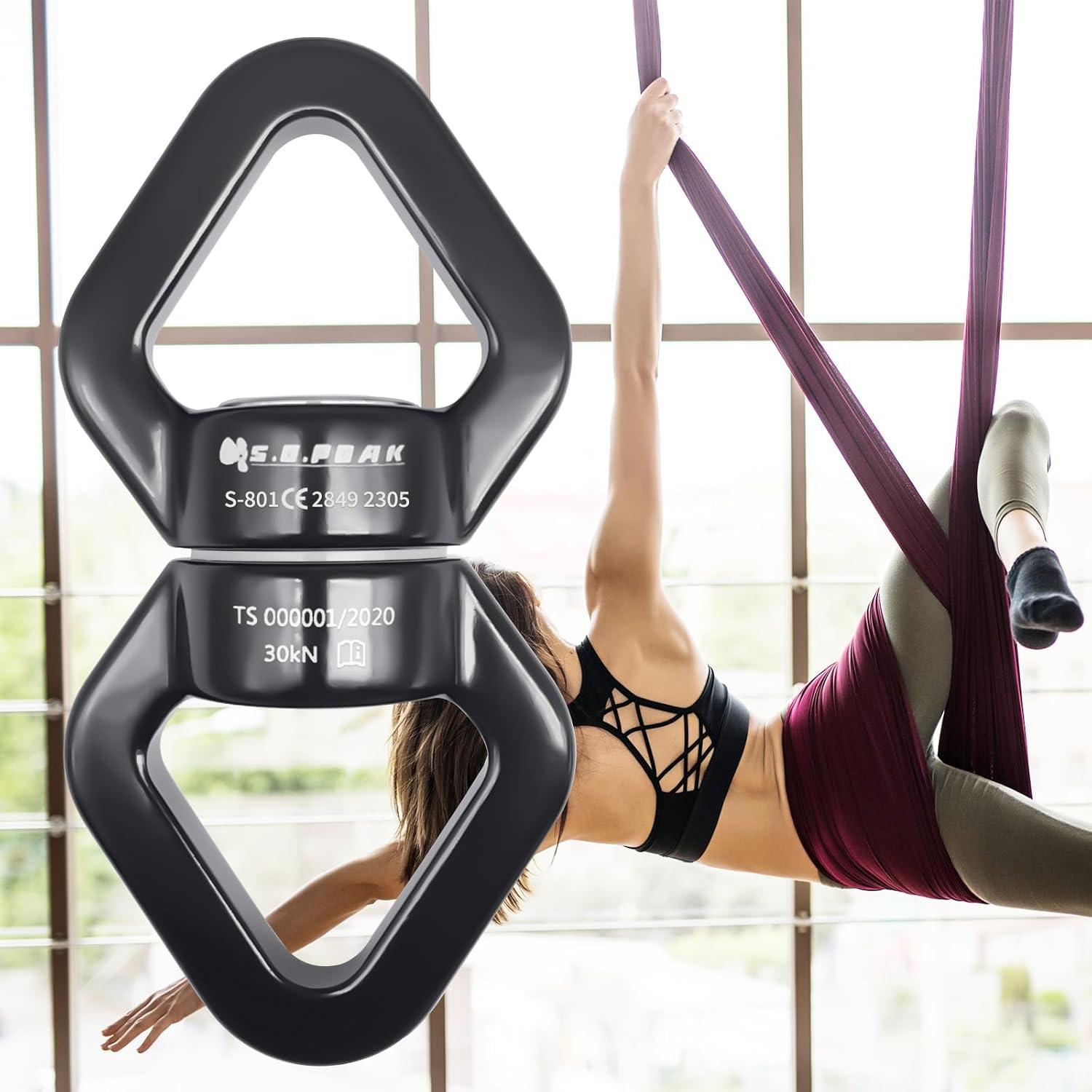 Gancho Giratorio 30kN S.E.PEAK Certificado CE para Columpio