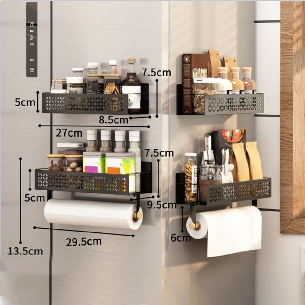 Estante Magnético para Especias Curtainboro - 4 Piezas, 32cm