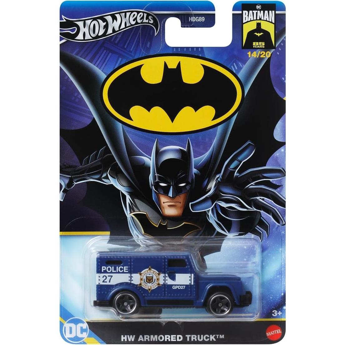 Hot Wheels Batman 2024 Conjunto 5 Vehículos Diecast 1:64