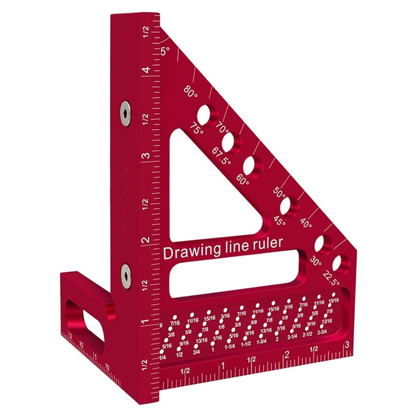 Regla de Medición Multi-Angulo 3D Sgifthome 25.4x12.7 cm