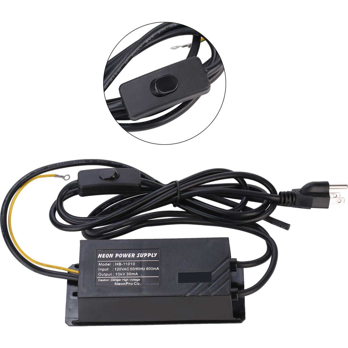 Transformador Neon ZODZ HB-11010 10kV 30mA 220V