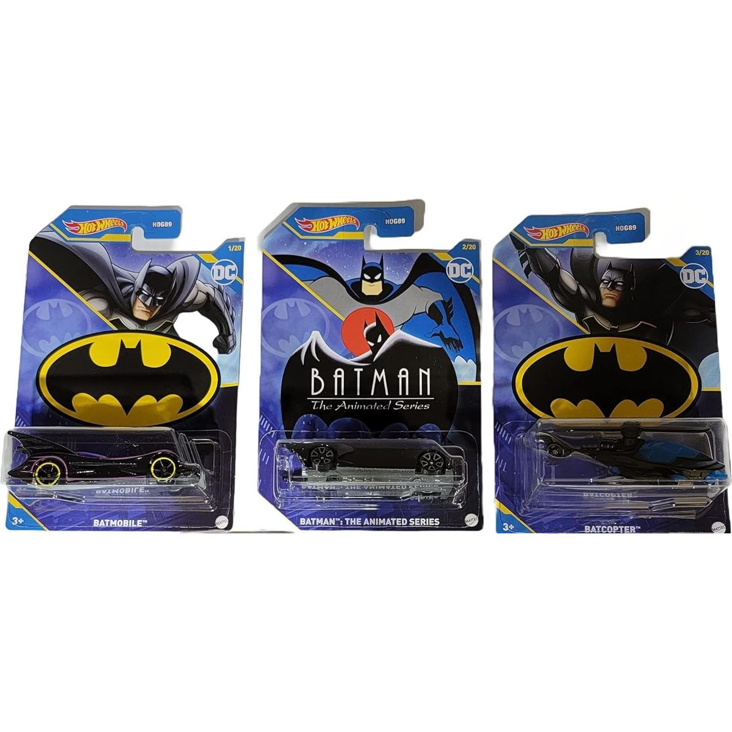Hot Wheels Batman 2023 Conjunto 5 Vehículos Diecast