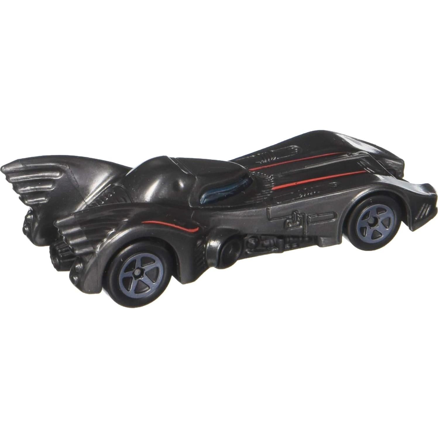 Hot Wheels Batmóvil 1989 Mattel 1:64 Gris Oscuro