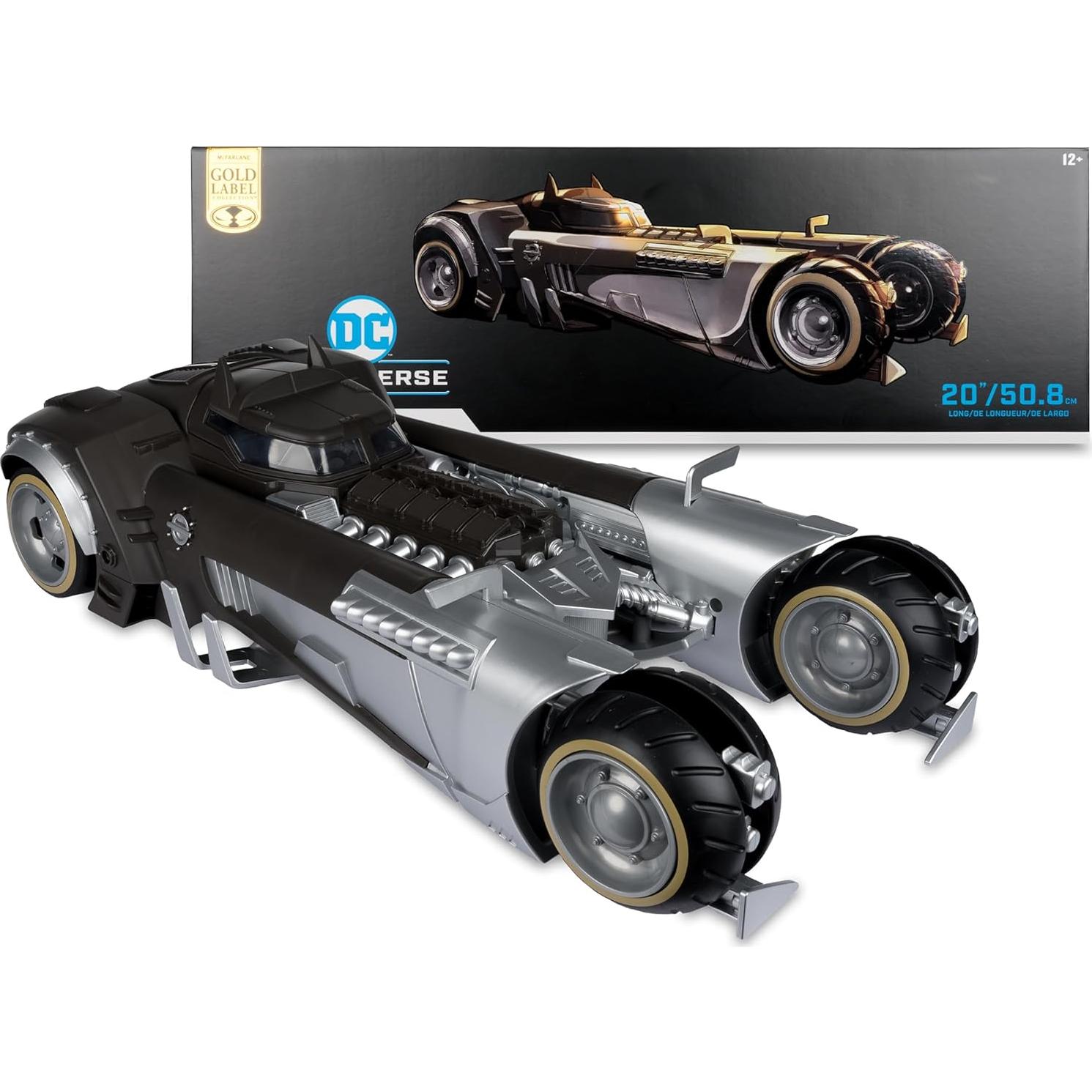Batmobile McFarlane DC Multiverse Caballero Blanco 29,85 cm
