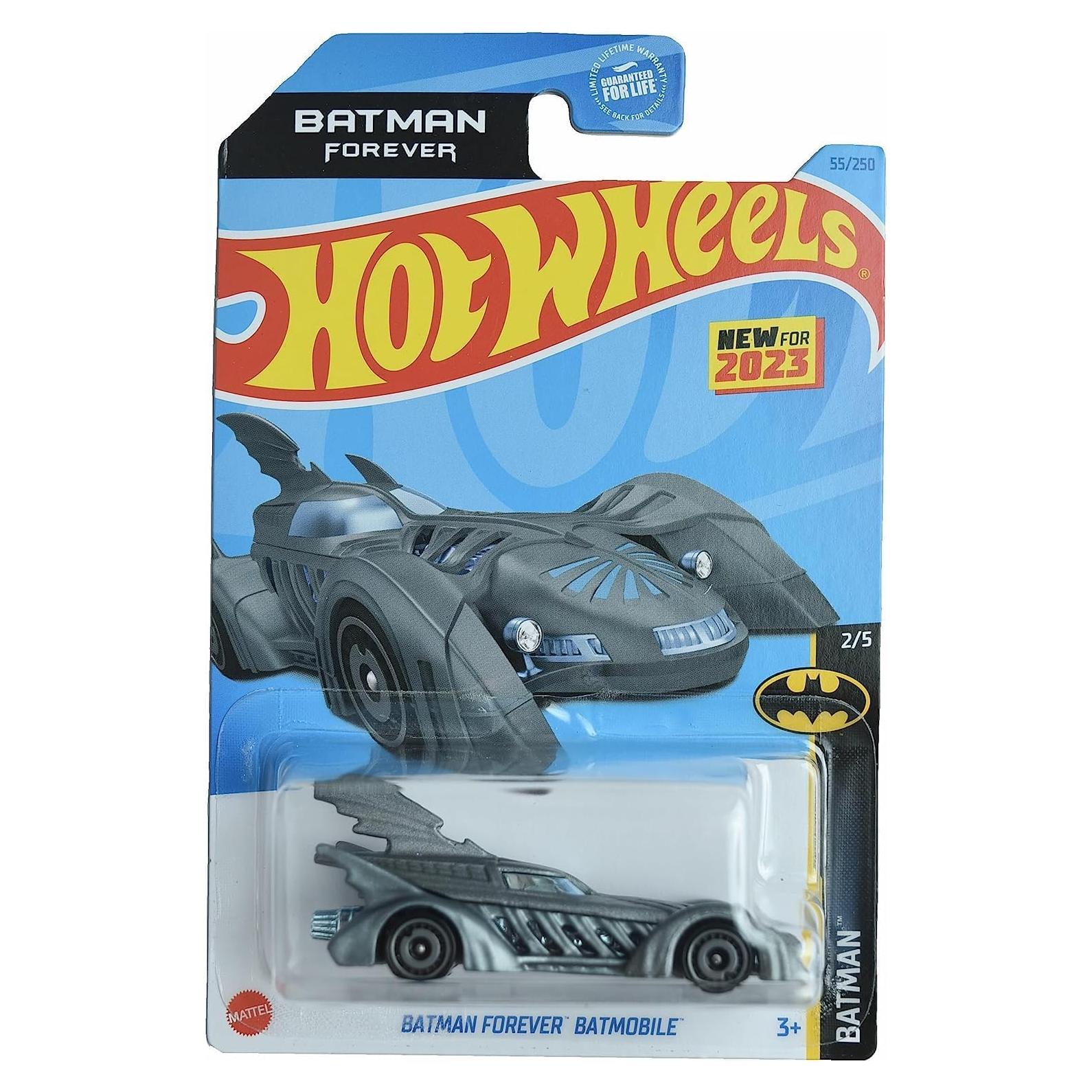 Hot Wheels Batmobile Batman Forever 1:64 Metal Gris